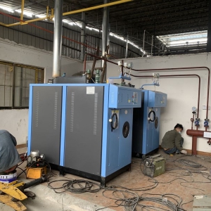 蒸汽發(fā)生器安裝現場